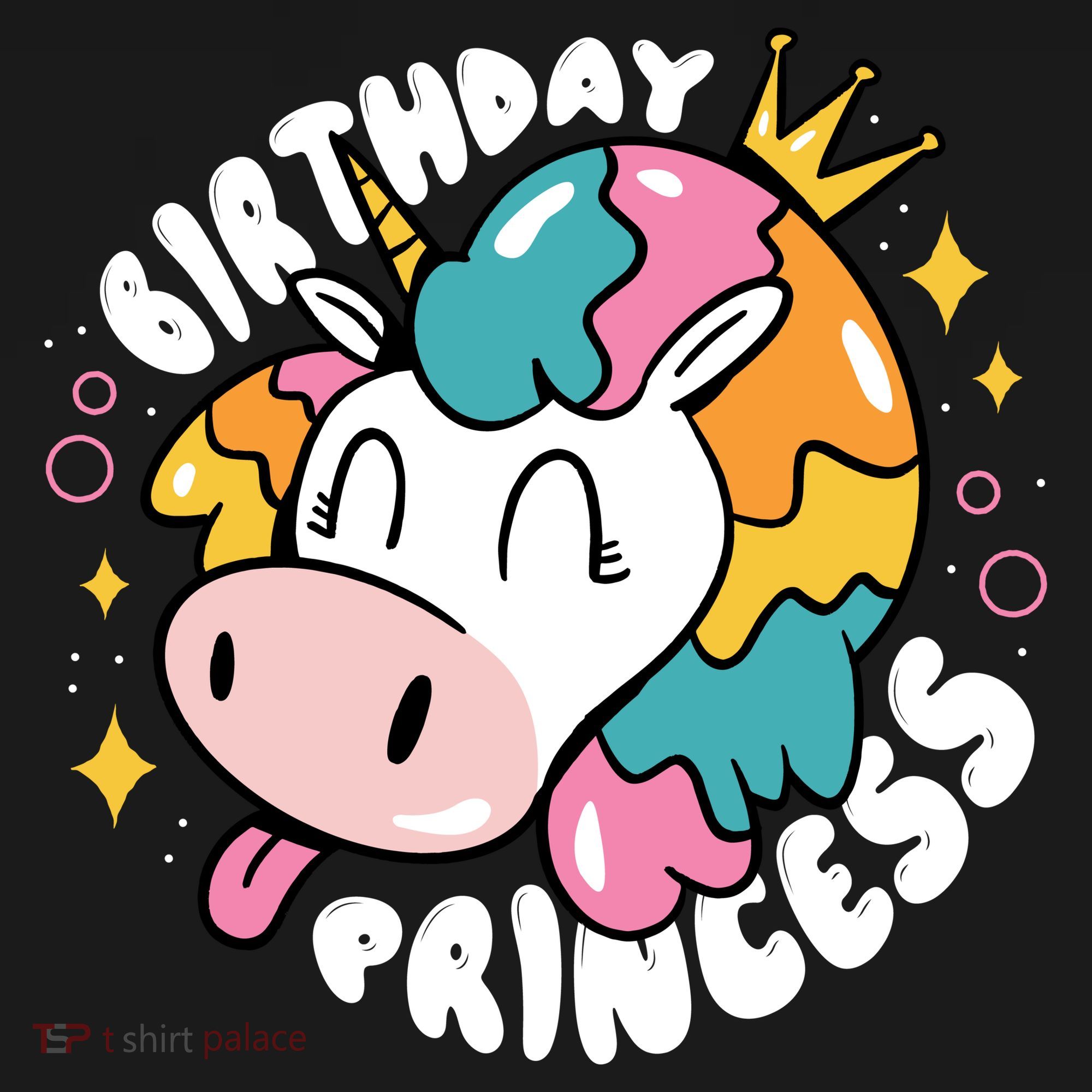 Birthday Princess Unicorn Ornament