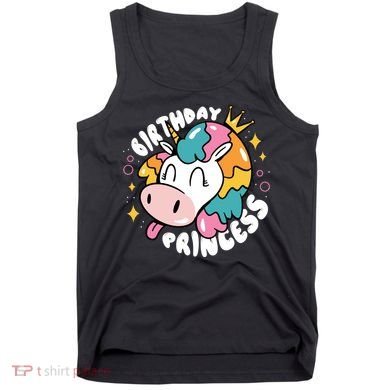 Birthday Princess Unicorn Tank Top