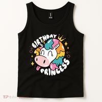 Birthday Princess Unicorn Tank Top thumb 2