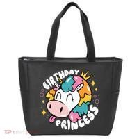 Birthday Princess Unicorn Tote Bag thumb 0