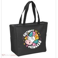 Birthday Princess Unicorn Tote Bag thumb 2