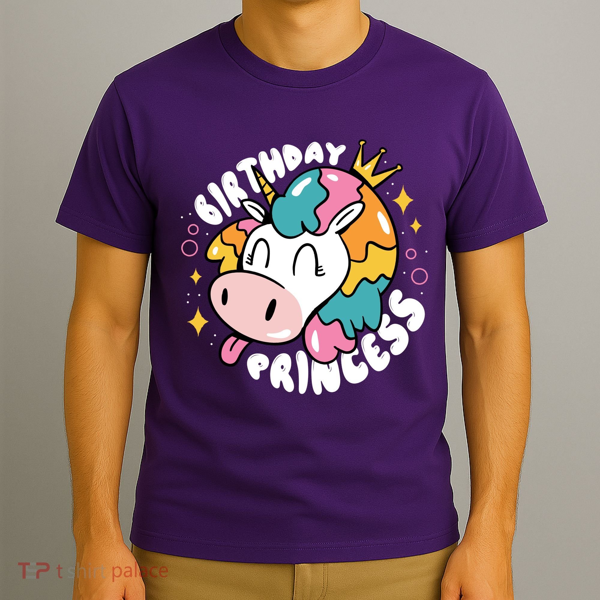 Birthday Princess Unicorn T-Shirt