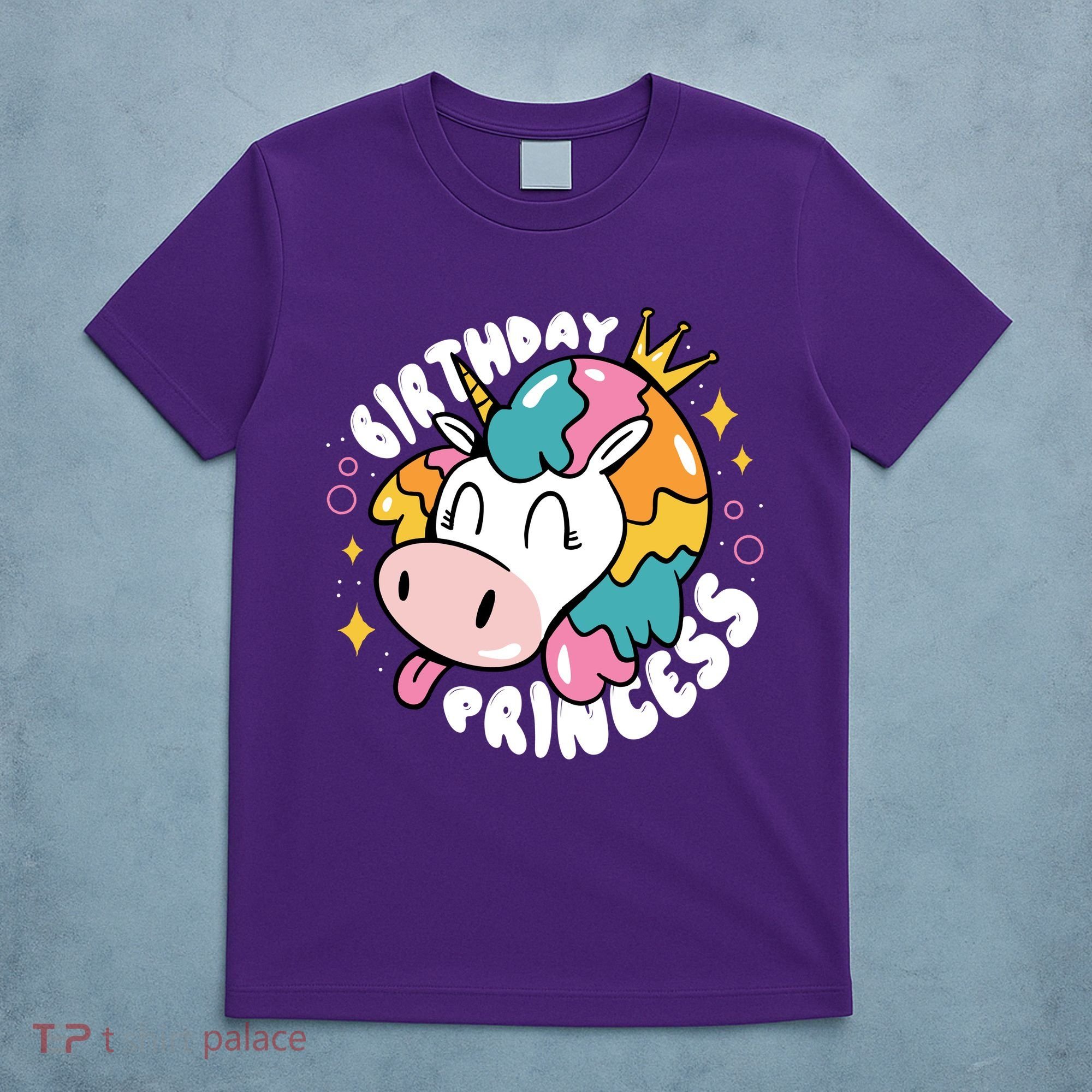 Birthday Princess Unicorn T-Shirt