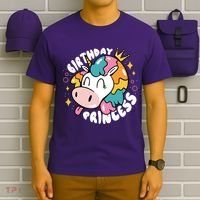 Birthday Princess Unicorn T-Shirt thumb 6
