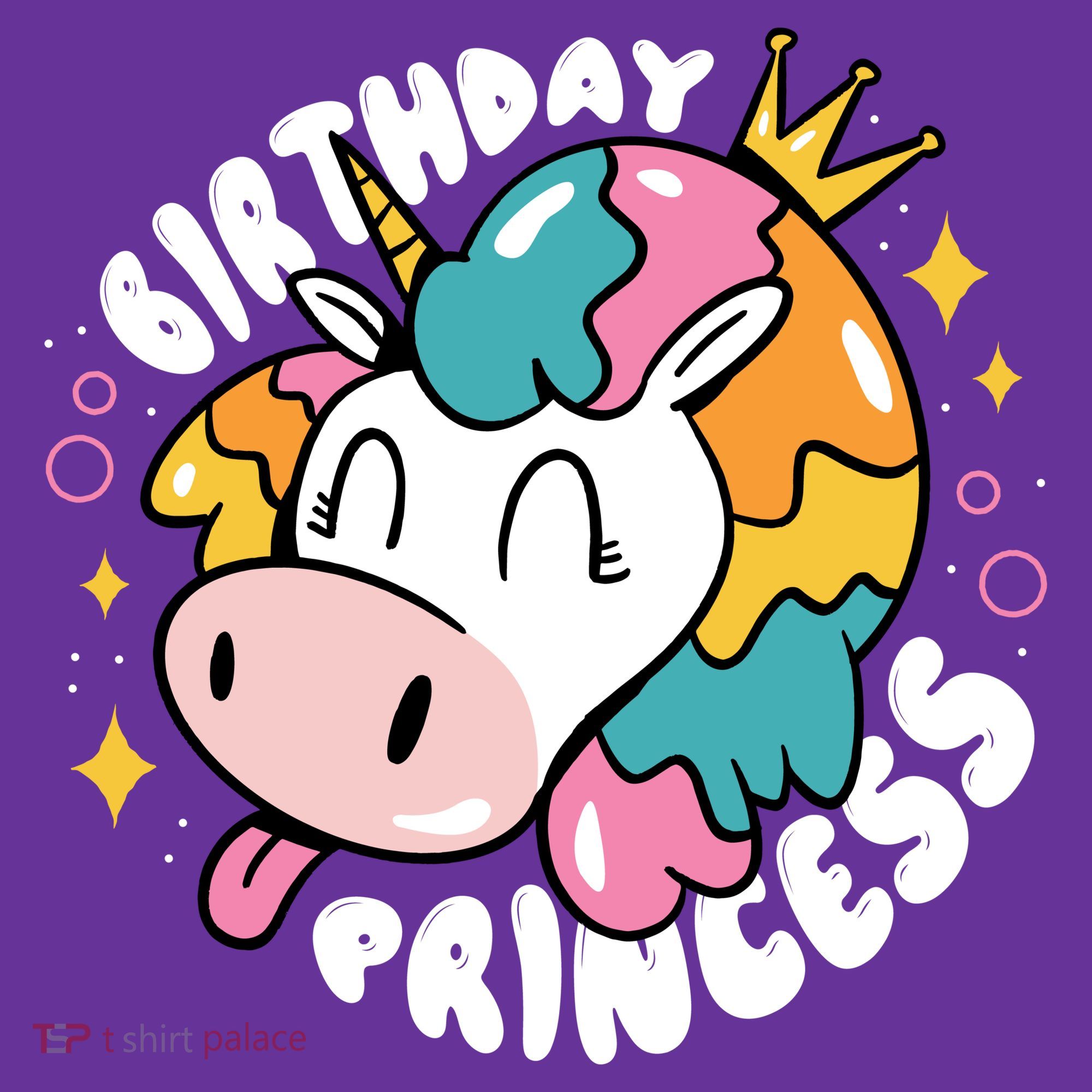 Birthday Princess Unicorn Women's T-Shirt