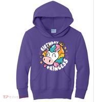 Birthday Princess Unicorn Kids Hoodie thumb 0