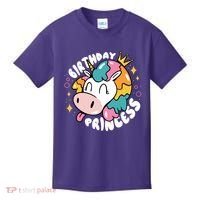 Birthday Princess Unicorn Kids T-Shirt thumb 0
