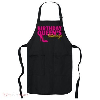 Birthday Queen's Entourage Apron