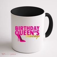 Birthday Queen's Entourage Coffee Mug thumb 1
