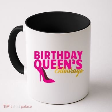 Birthday Queen's Entourage Coffee Mug