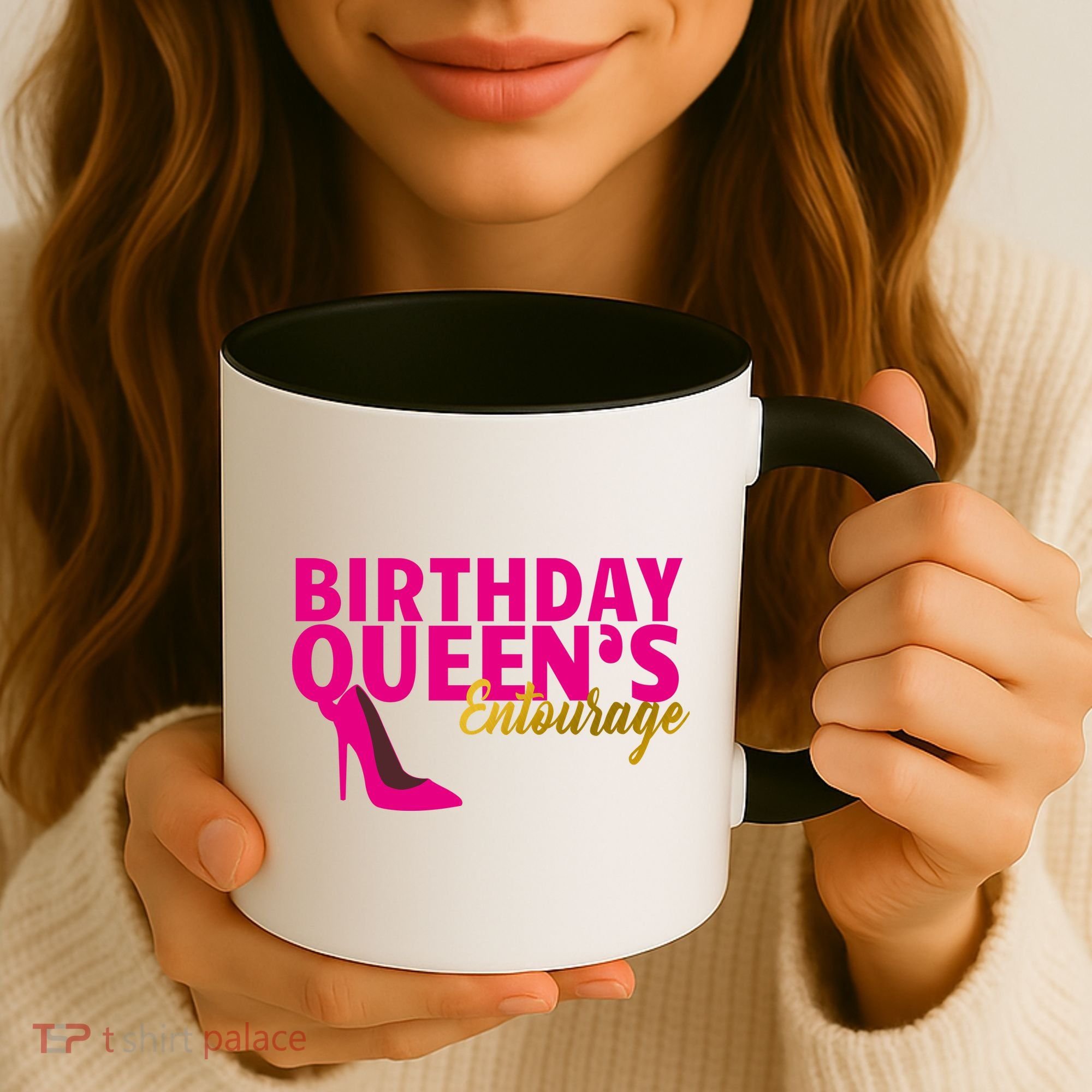 Birthday Queen's Entourage Coffee Mug