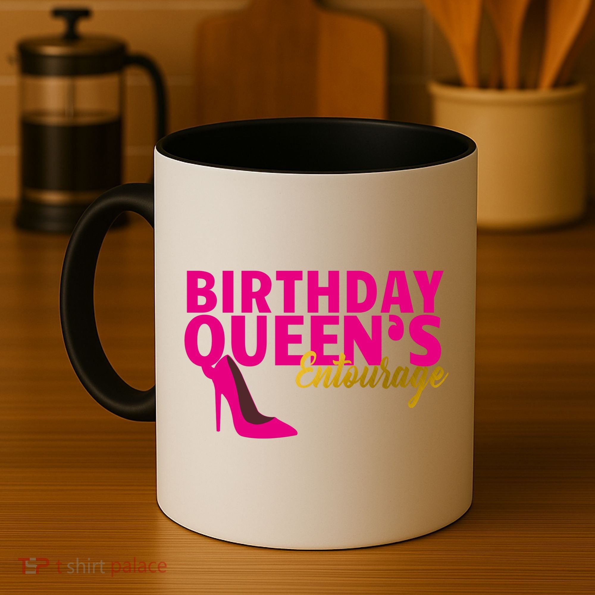 Birthday Queen's Entourage Coffee Mug