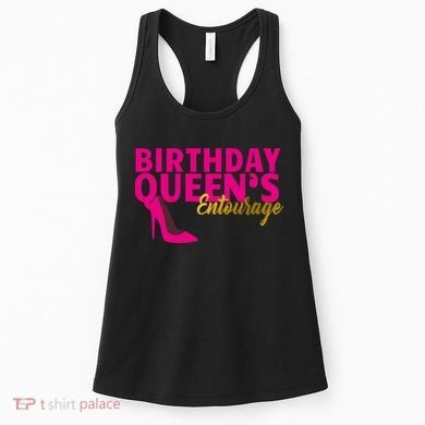 Birthday Queen's Entourage Women's Tank Top