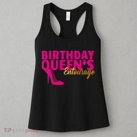 Birthday Queen's Entourage Women's Tank Top thumb 3