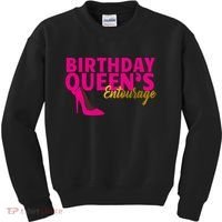 Birthday Queen's Entourage Kids Sweatshirt thumb 0