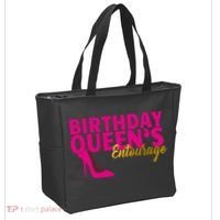 Birthday Queen's Entourage Tote Bag thumb 2