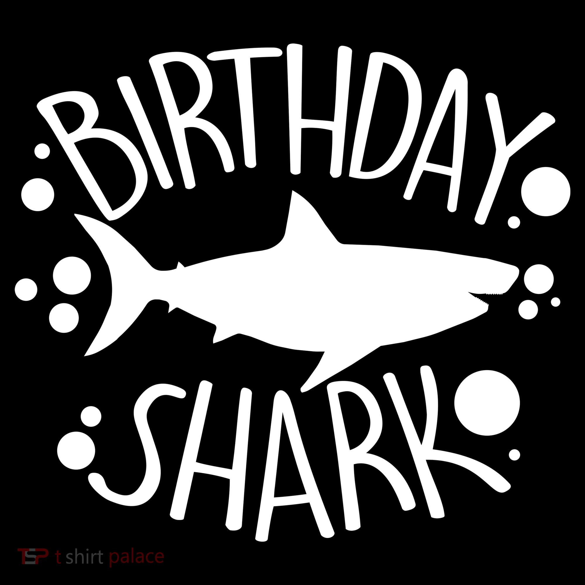 Birthday Shark Backpack