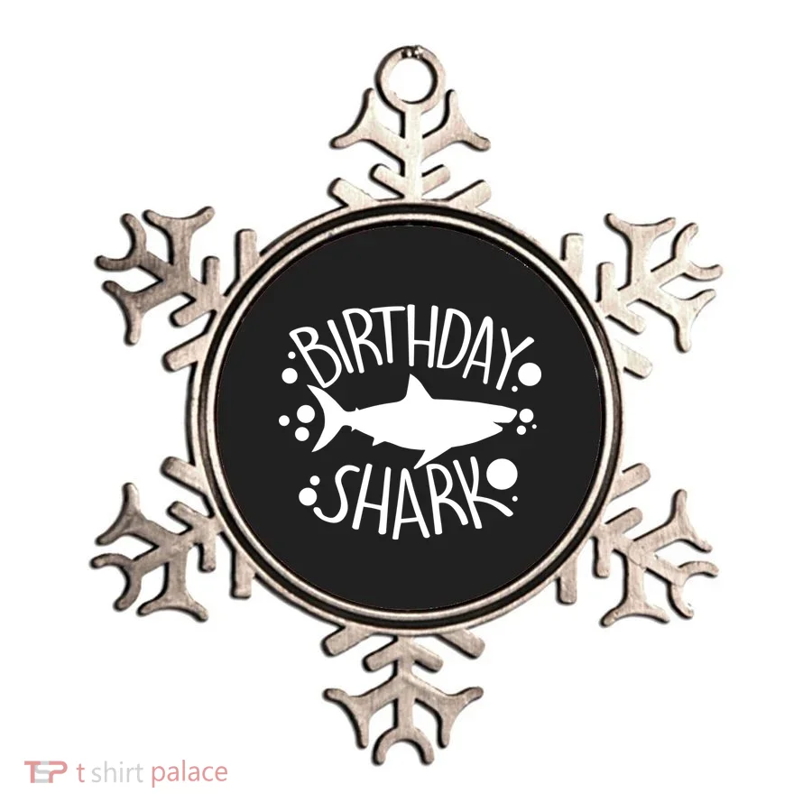 Birthday Shark Ornament