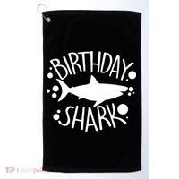 Birthday Shark Golf Towel thumb 0