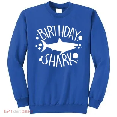 Birthday Shark Sweatshirt