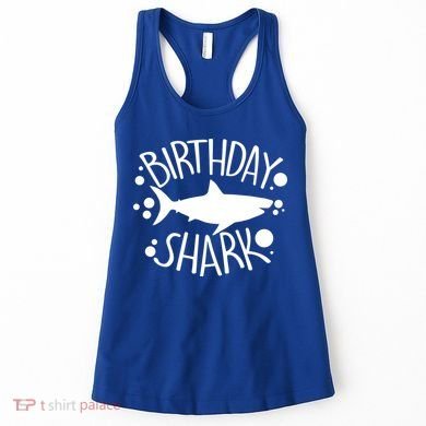 Birthday Shark Women's Tank Top