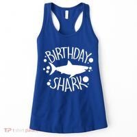 Birthday Shark Women's Tank Top thumb 0