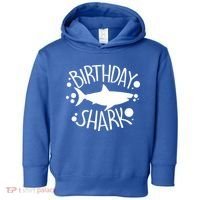 Birthday Shark Toddler Hoodie thumb 0