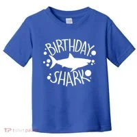 Birthday Shark Toddler T-Shirt thumb 0