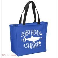 Birthday Shark Tote Bag thumb 2