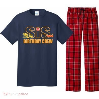 Birthday Sis Crew Sister Pajama Set