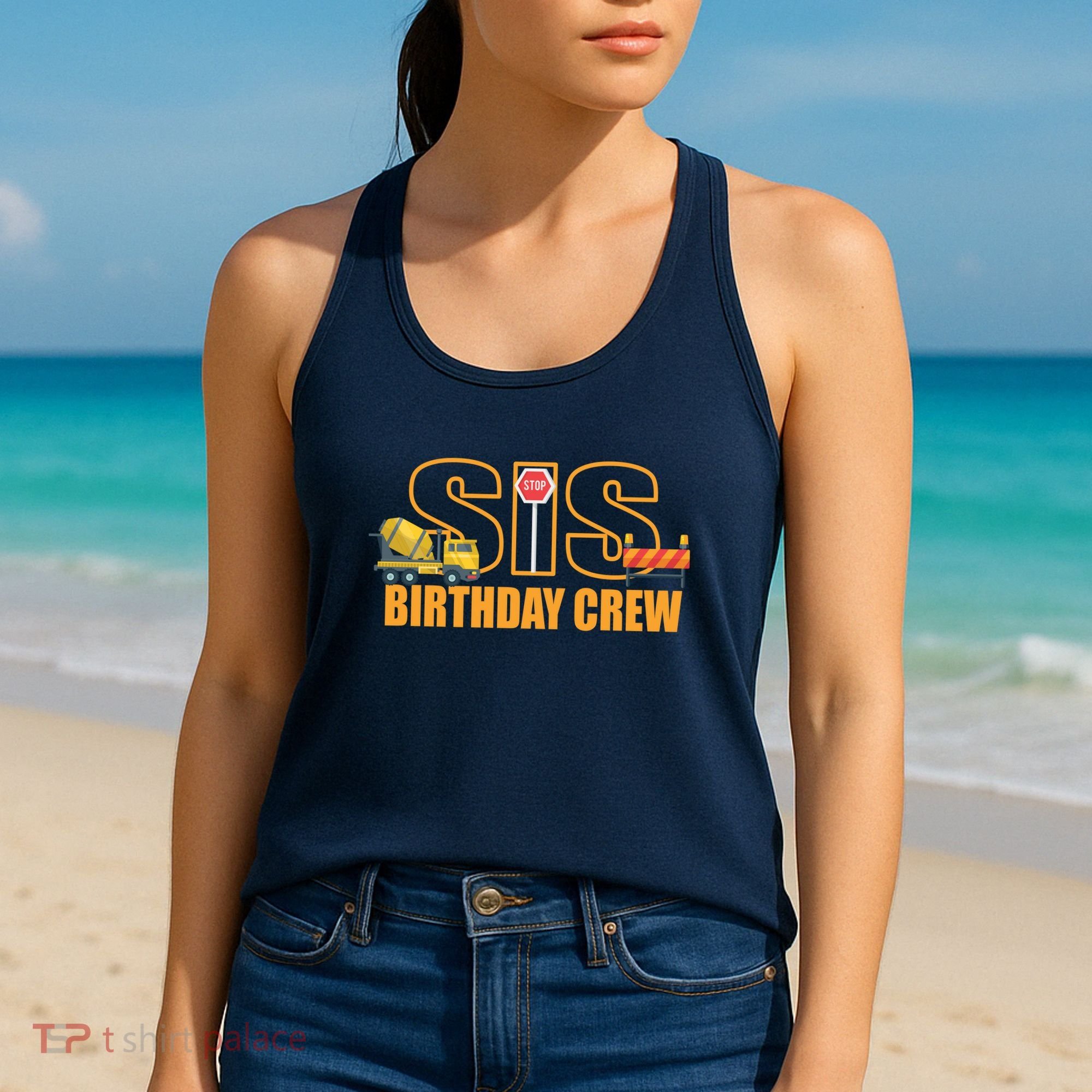 Birthday Sis Crew Sister Women's Tank Top
