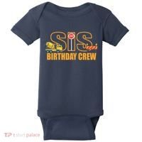 Birthday Sis Crew Sister Baby Bodysuit thumb 0