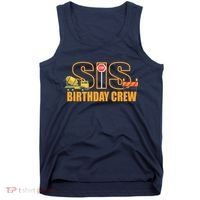 Birthday Sis Crew Sister Tank Top thumb 0