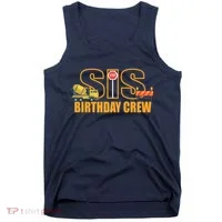 Birthday Sis Crew Sister Tank Top thumb 0