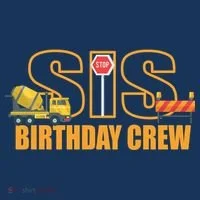 Birthday Sis Crew Sister Tank Top thumb 6