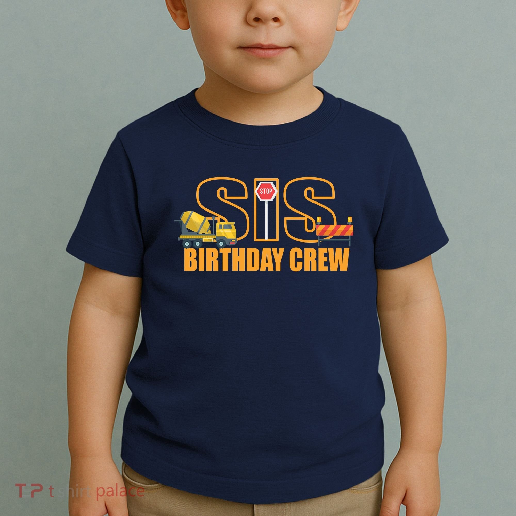 Birthday Sis Crew Sister Toddler T-Shirt