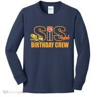 Birthday Sis Crew Sister Kids Long Sleeve Shirt thumb 0