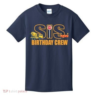 Birthday Sis Crew Sister Kids T-Shirt