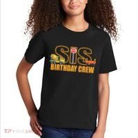 Birthday Sis Crew Sister Kids T-Shirt thumb 2