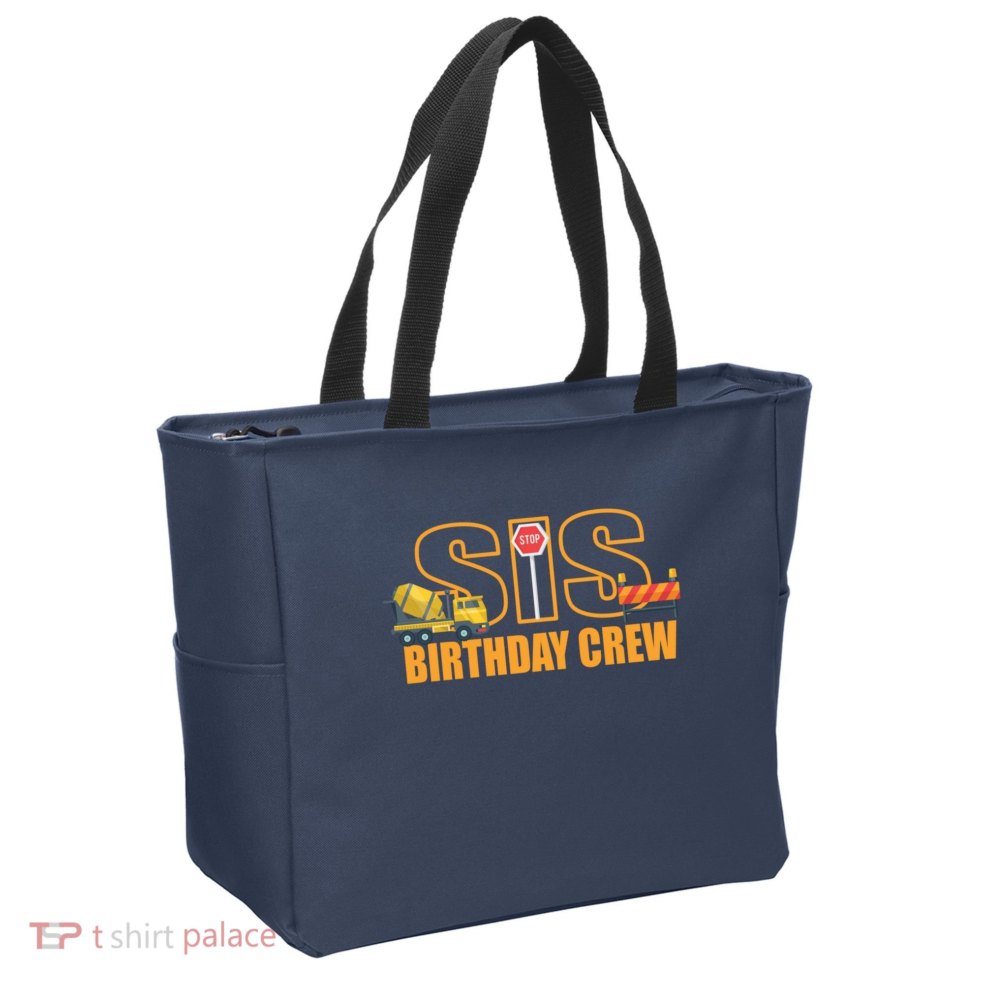 Birthday Sis Crew Sister Tote Bag