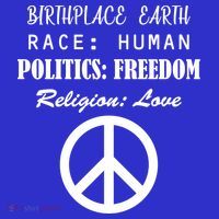 Birthplace Earth Race Human Religion Love Peace Coaster thumb 2