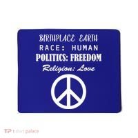 Birthplace Earth Race Human Religion Love Peace Mousepad thumb 0