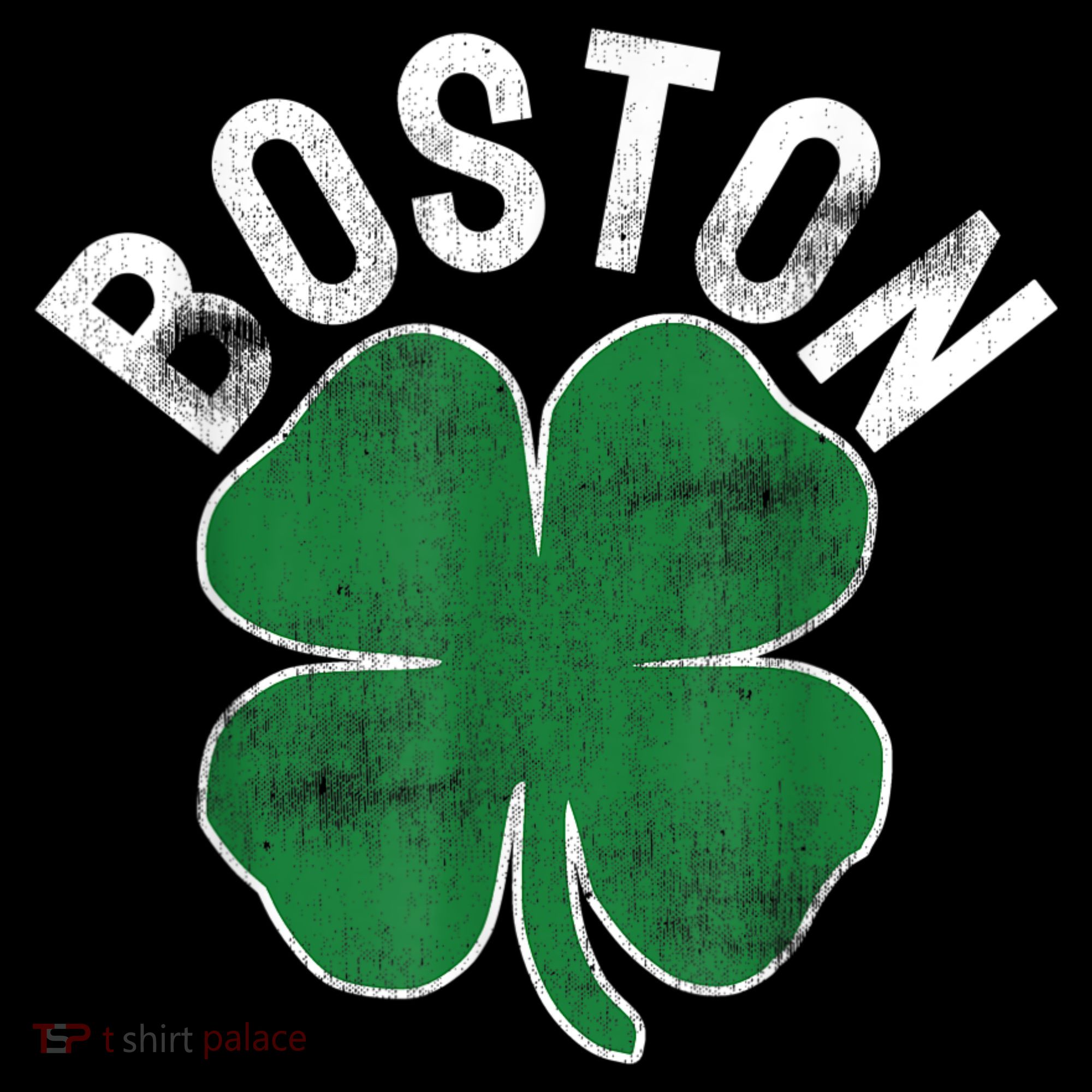 Boston Irish Shamrock St. Patrick's Day Women's Hoodie