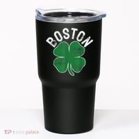 Boston Irish Shamrock St. Patrick's Day Tumbler thumb 0