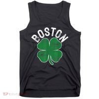 Boston Irish Shamrock St. Patrick's Day Tank Top thumb 0