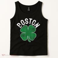 Boston Irish Shamrock St. Patrick's Day Tank Top thumb 2