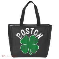 Boston Irish Shamrock St. Patrick's Day Tote Bag thumb 0
