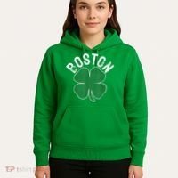 Boston Irish Shamrock St. Patrick's Day Hoodie thumb 5