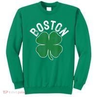Boston Irish Shamrock St. Patrick's Day Sweatshirt thumb 0