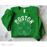 Boston Irish Shamrock St. Patrick's Day Sweatshirt thumb 2